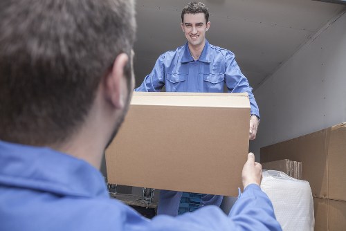 Commercial movers planning a business relocation in Lampton