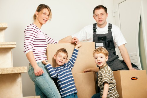 Removal van service for local moves in Lampton