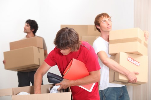 Van transport for furniture collection in Lampton