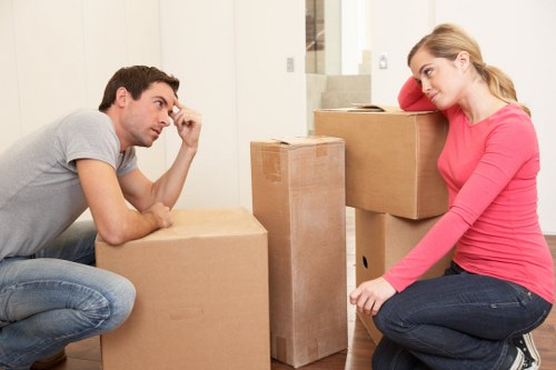 Commercial removals van service for businesses in Lampton