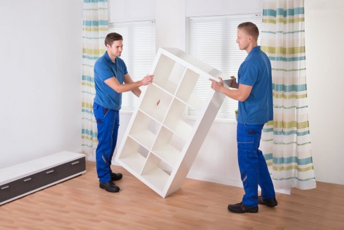 Local moving team handling flat removal in Lampton