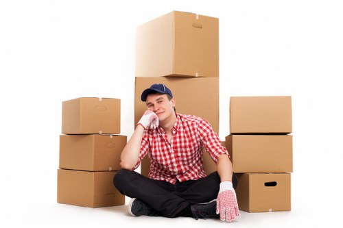 Preparing a flat in Lampton for bulky furniture removal